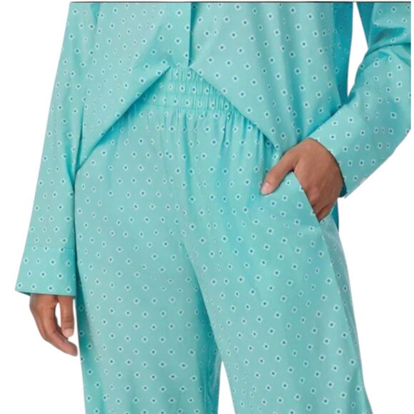 NWOT DKNY Lawn Pajama Set | Green - Picture 4 of 5